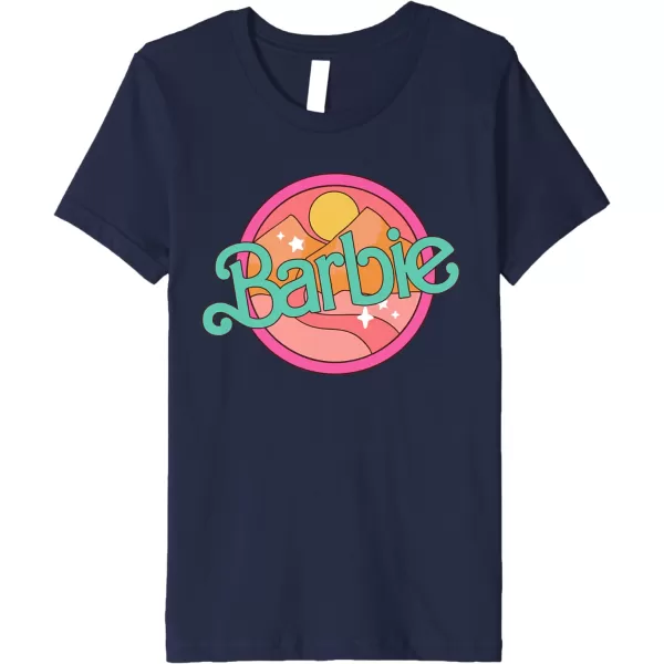 Barbie  Summer Mountains Premium TShirtNavy Blue