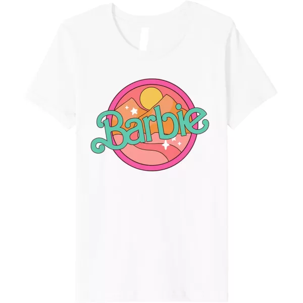 Barbie  Summer Mountains Premium TShirtWhite