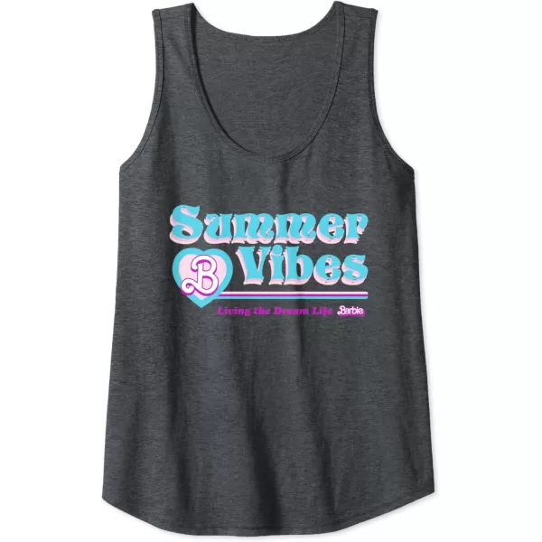 Barbie  Summer Vibes Tank TopDark Heather Grey