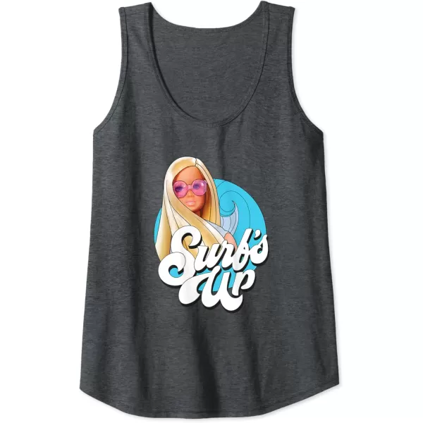 Barbie  Surfs Up Tank TopDark Heather Grey