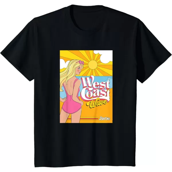 Barbie  West Coast Wave Sunset TShirtBlack