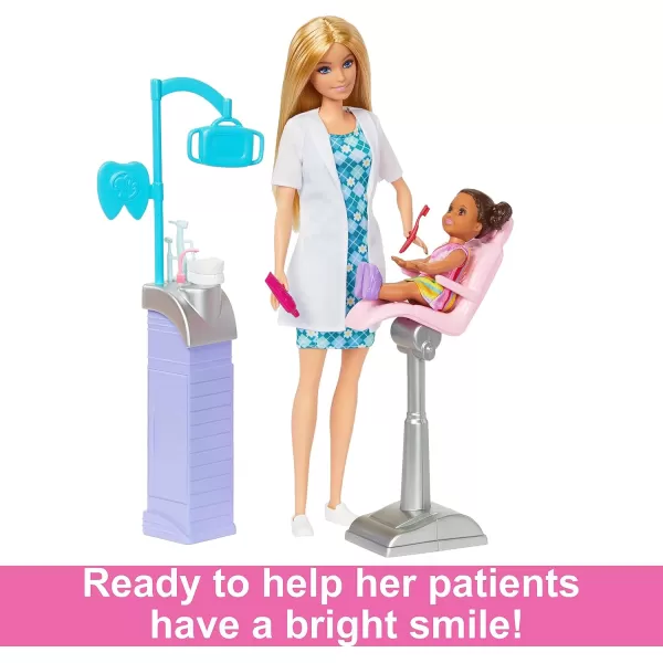 Barbie Careers Blonde Dentist Doll And Playset With Accessories Medical Doctor Set Barbie ToysBlonde