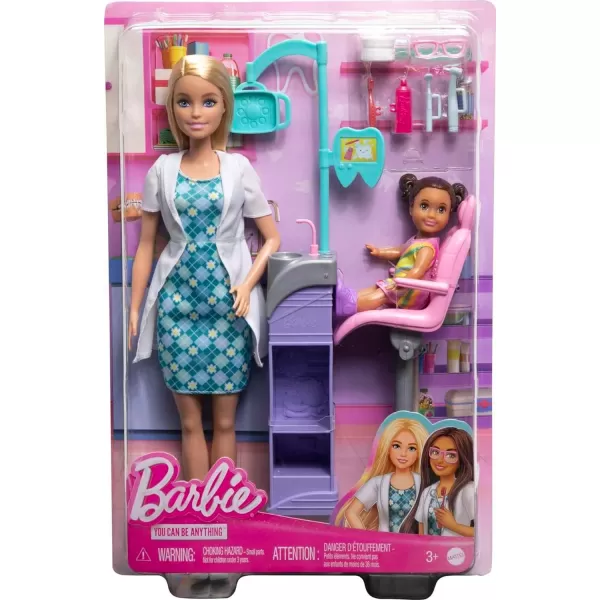 Barbie Careers Blonde Dentist Doll And Playset With Accessories Medical Doctor Set Barbie ToysBlonde