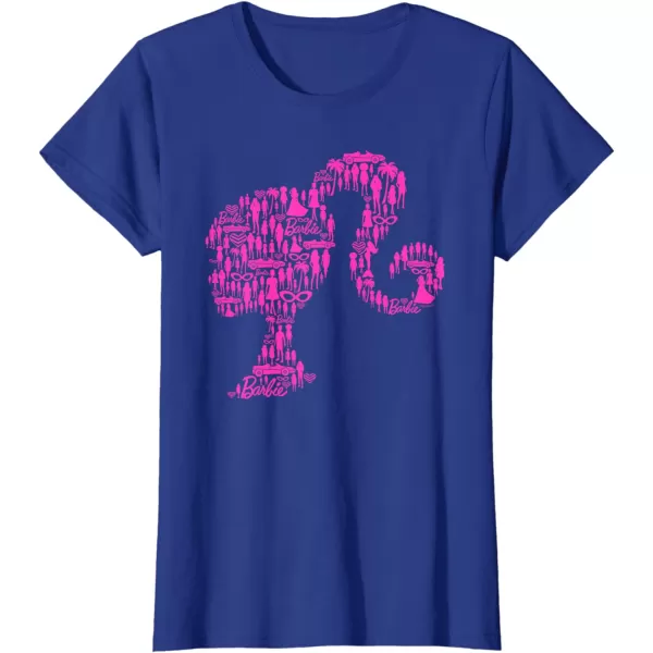 Barbie Classic Silhouette TShirtRoyal Blue