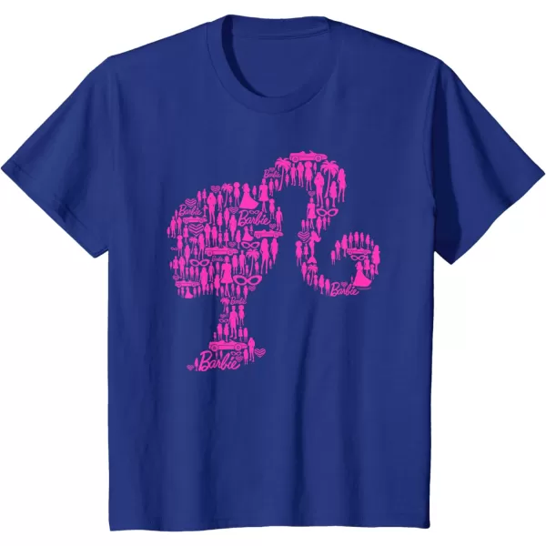 Barbie Classic Silhouette TShirtRoyal Blue