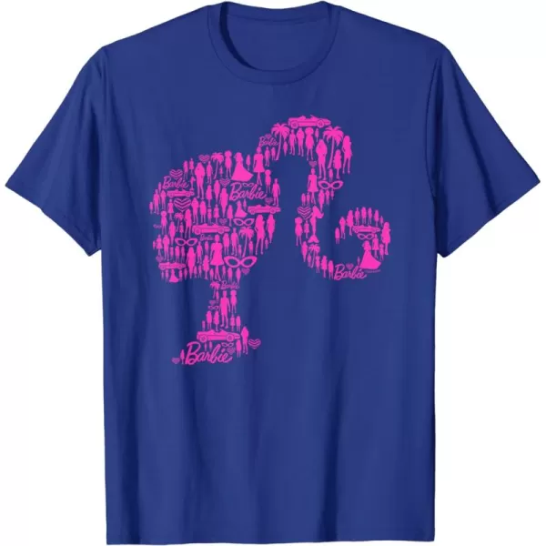 Barbie Classic Silhouette TShirtRoyal Blue