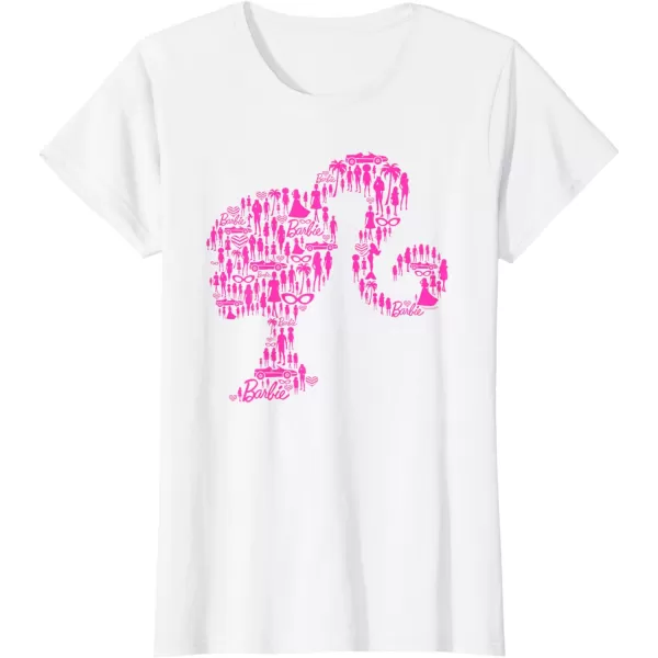 Barbie Classic Silhouette TShirtWhite