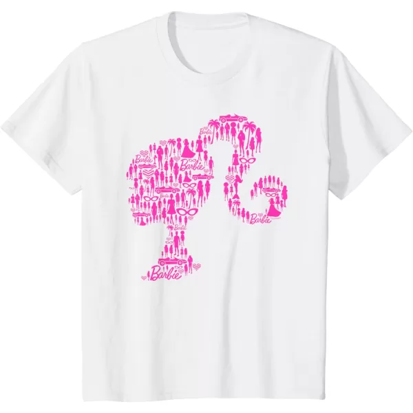 Barbie Classic Silhouette TShirtWhite