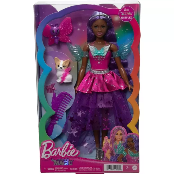 Barbie Doll with Two Fairytale Pets and Fantasy Dress Barbie Brooklyn Doll From Barbie A Touch of Magic 7inch Long Fantasy HairBrooklyn