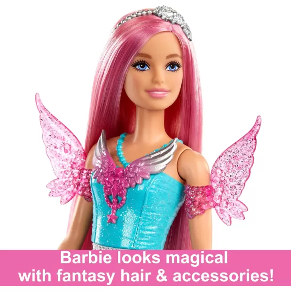 Barbie Doll with Two Fairytale Pets and Fantasy Dress Barbie Brooklyn Doll From Barbie A Touch of Magic 7inch Long Fantasy HairMalibu