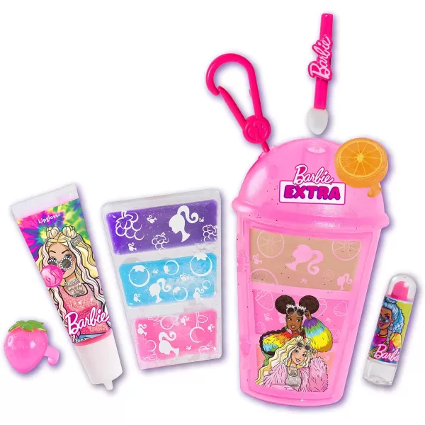 Barbie Extra Smoothie Makeup Set 13piece Dress Up and Pretend Play Set Kids Toys for Ages 5 Up by Just PlayBarbie Extra Smoothie Makeup Set 13piece Dress Up and Pretend Play Set Kids Toys for Ages 5 Up by Just Play