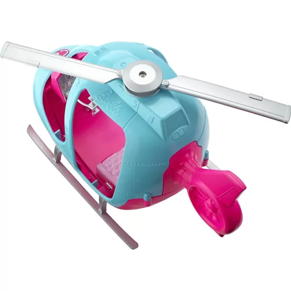 Barbie Helicopter Pink and Blue with Spinning Rotor for 3 to 7 Year Olds Amazon ExclusiveHelicopter