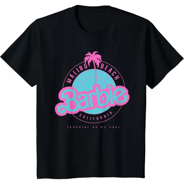 Barbie Malibu Beach California TShirtBlack