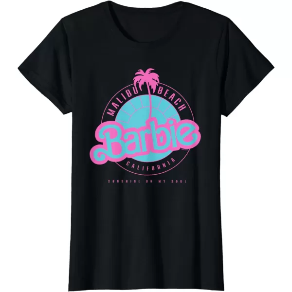 Barbie Malibu Beach California TShirtBlack