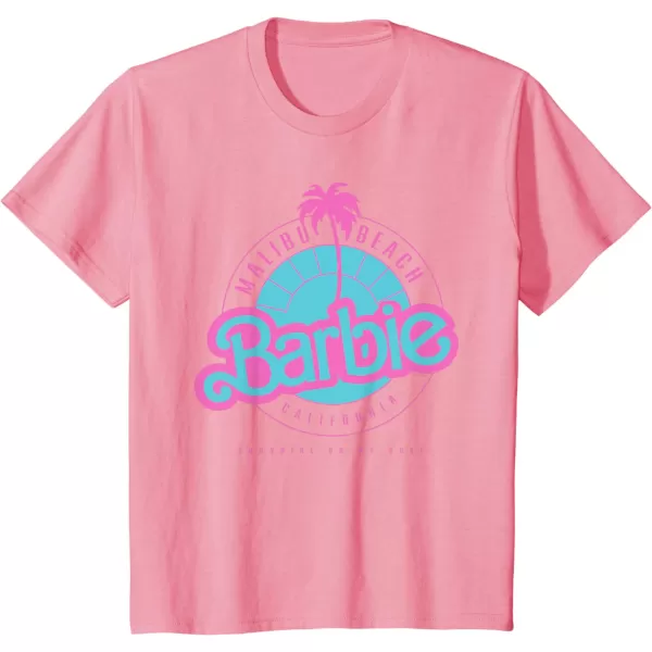 Barbie Malibu Beach California TShirtPink