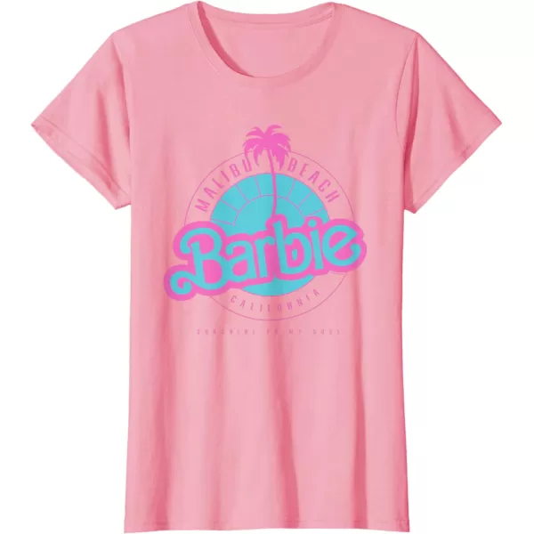 Barbie Malibu Beach California TShirtPink