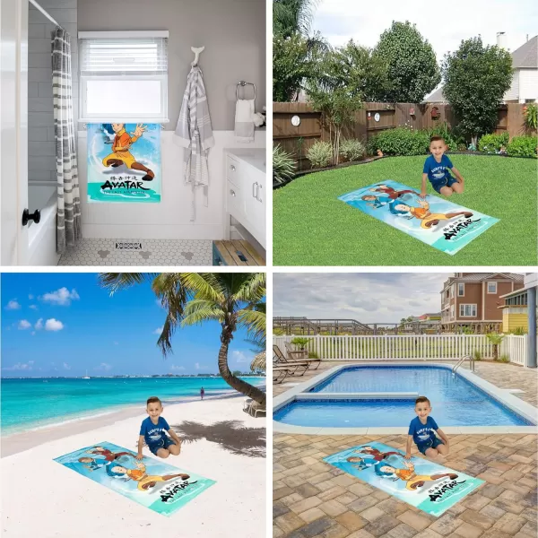 Barbie Super Soft Cotton BathPoolBeach Towel Barbiecore 58 in x 28 in Official Barbie Product By Franco58 in x 28 in Avatar the Last Airbender