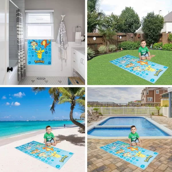 Barbie Super Soft Cotton BathPoolBeach Towel Barbiecore 58 in x 28 in Official Barbie Product By Franco58 in x 28 in Blue