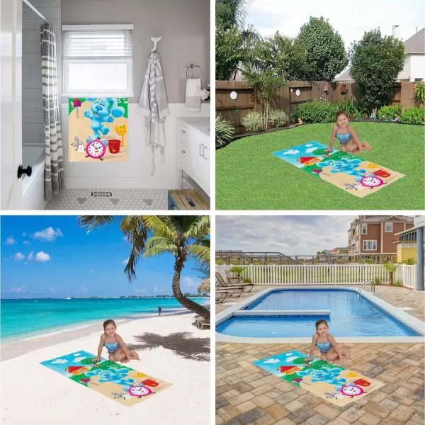 Barbie Super Soft Cotton BathPoolBeach Towel Barbiecore 58 in x 28 in Official Barbie Product By Franco58 in x 28 in Blues Clues