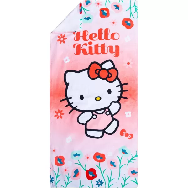 Barbie Super Soft Cotton BathPoolBeach Towel Barbiecore 58 in x 28 in Official Barbie Product By Franco58 in x 28 in Hello Kitty