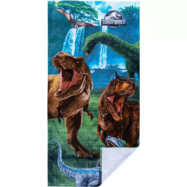 Barbie Super Soft Cotton BathPoolBeach Towel Barbiecore 58 in x 28 in Official Barbie Product By Franco58 in x 28 in Jurassic World Dominion