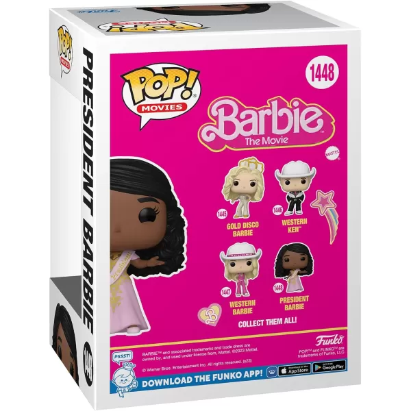 Funko Pop Movies Barbie  President BarbieFunko Pop Movies Barbie  President Barbie