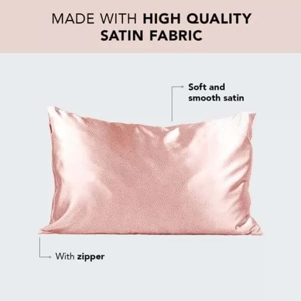 Kitsch Satin Pillowcase for Hair amp Skin Iconic Barbie StandardQueen 1 Pack91 Dot StandardQueen 2 Pack