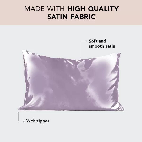 Kitsch Satin Pillowcase for Hair amp Skin Iconic Barbie StandardQueen 1 Pack94 Lavender StandardQueen 1 Pack