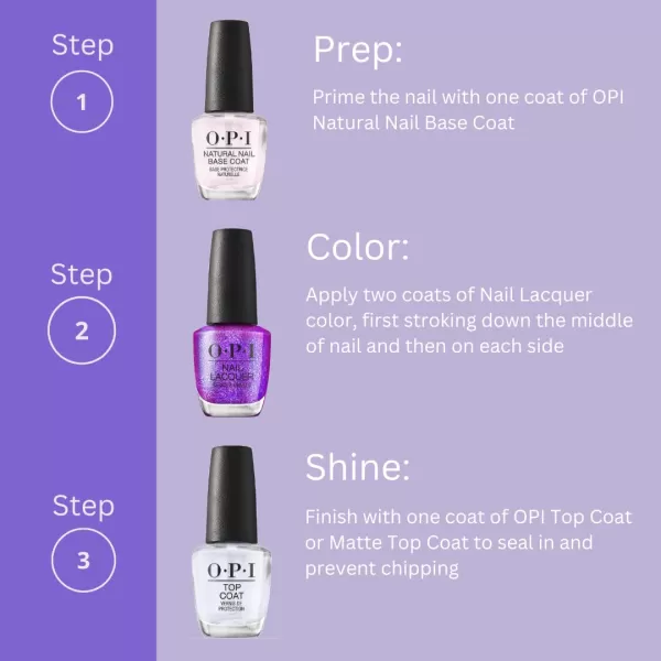 OPI Nail Lacquer Sheer Glitter Finish Nail Polish Up to 7 Days of Wear Chip Resistant amp Fast Drying 3 Barbie Limited Edition Collection Every Night is Girls Night 05 fl ozGemini and I 05 Fl Oz Pack of 1