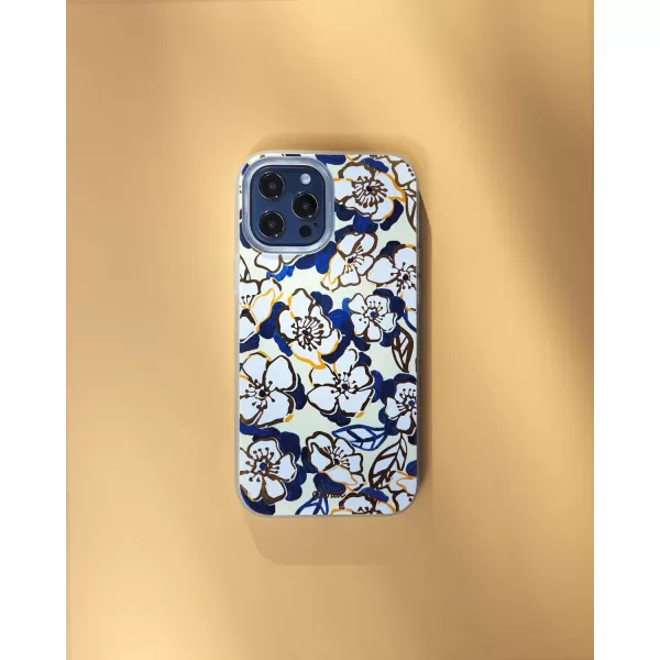 Sonix x Barbie Case for iPhone 13 Pro  Compatible with MagSafe  10ft Drop Tested  Vintage BarbieFloral  Blue Petal MS