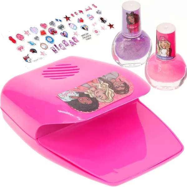 Townley Girl Barbie NonToxic PeelOff Nail Polish Set with Nail Dryer for Girls Batteries Not Included Ages 3Townley Girl Barbie NonToxic PeelOff Nail Polish Set with Nail Dryer for Girls Batteries Not Included Ages 3