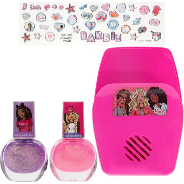 Townley Girl Barbie NonToxic PeelOff Nail Polish Set with Nail Dryer for Girls Batteries Not Included Ages 3Townley Girl Barbie NonToxic PeelOff Nail Polish Set with Nail Dryer for Girls Batteries Not Included Ages 3