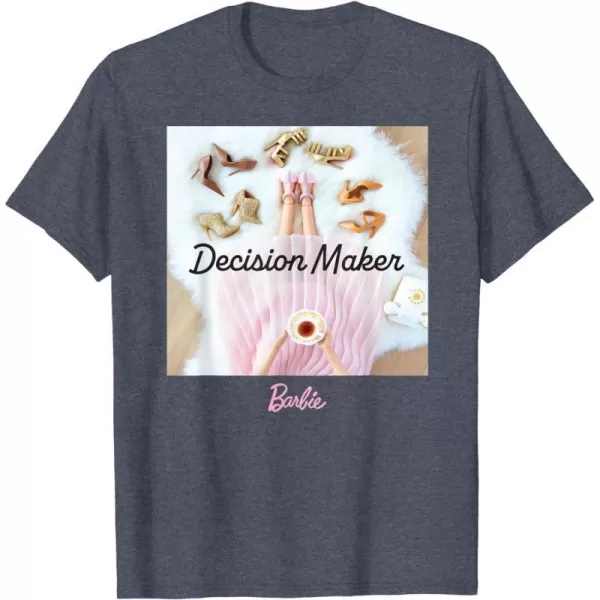 Barbie  Decision Maker TShirtHeather Blue