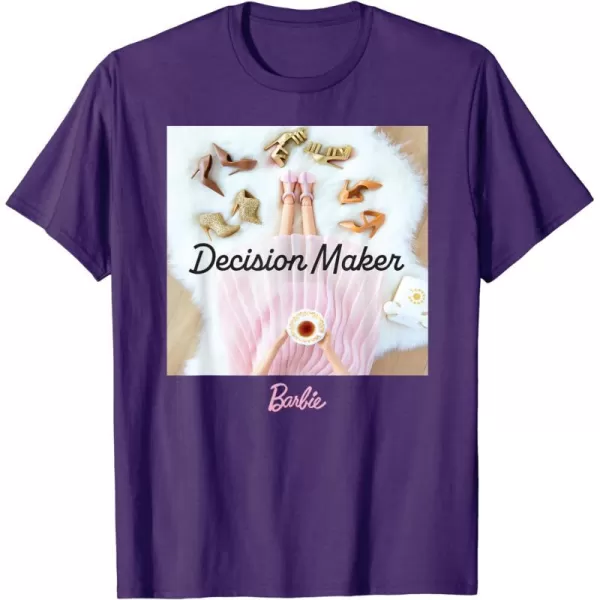 Barbie  Decision Maker TShirtPurple