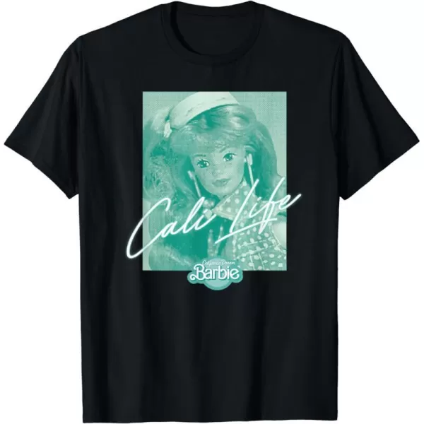 Barbie  Green Cali Life TShirtBlack