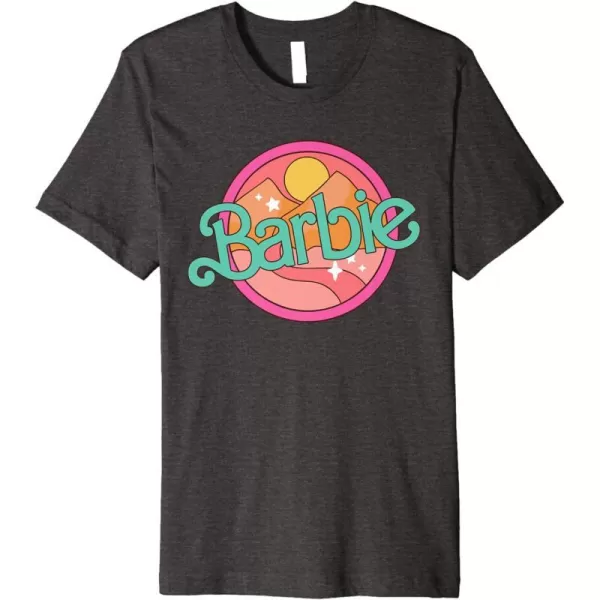 Barbie  Summer Mountains Premium TShirtDark Heather Grey