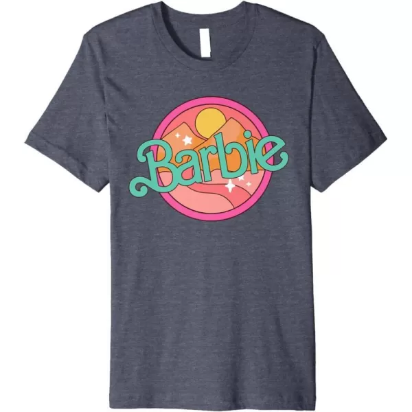 Barbie  Summer Mountains Premium TShirtHeather Blue