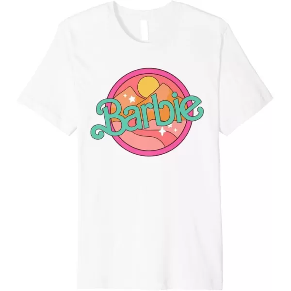 Barbie  Summer Mountains Premium TShirtWhite