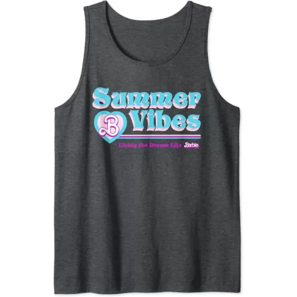 Barbie  Summer Vibes Tank TopDark Heather Grey