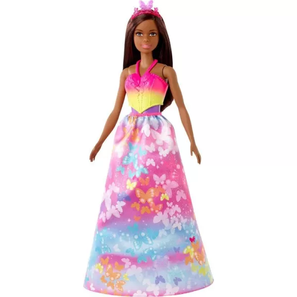 Barbie Dreamtopia Dress Up Doll Gift Set approx 12inch Brunette with 3 FashionsBarbie Dreamtopia Dress Up Doll Gift Set approx 12inch Brunette with 3 Fashions