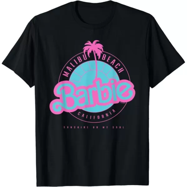 Barbie Malibu Beach California TShirtBlack