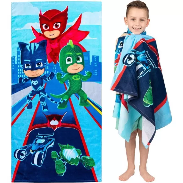 Barbie Super Soft Cotton BathPoolBeach Towel Barbiecore 58 in x 28 in Official Barbie Product By Franco58 in x 28 in Pj Masks