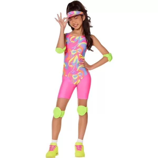 InSpirit Barbie the Movie Kids Skating Barbie Costume  Officially Licensed  Roller Skater  Youth MediumInSpirit Barbie the Movie Kids Skating Barbie Costume  Officially Licensed  Roller Skater  Youth Medium