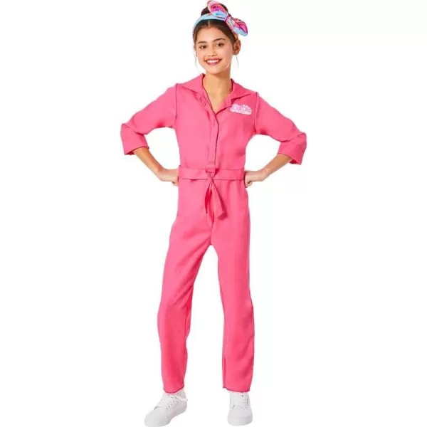 InSpirit Designs Barbie Pink CoverallUtility Youth CostumeInSpirit Designs Barbie Pink CoverallUtility Youth Costume