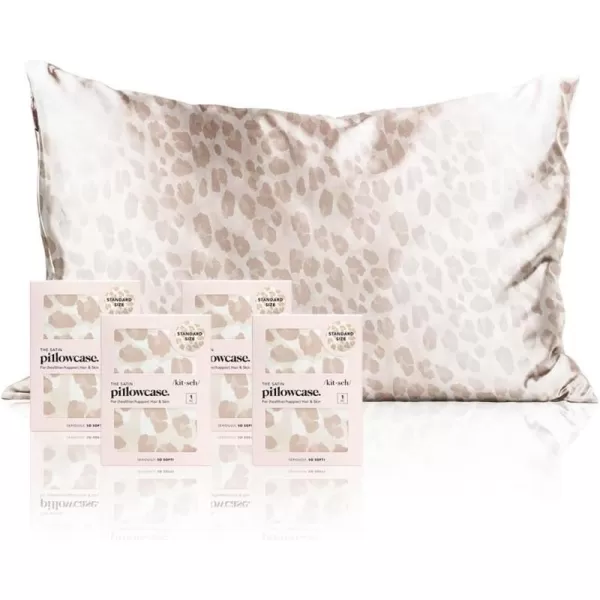 Leopard Standard/Queen (4 Pack)