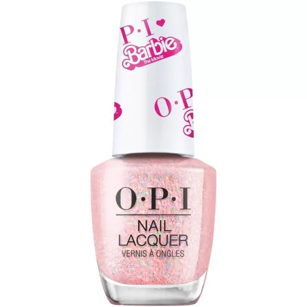 OPI Nail Lacquer Sheer Glitter Finish Nail Polish Up to 7 Days of Wear Chip Resistant amp Fast Drying 3 Barbie Limited Edition Collection Every Night is Girls Night 05 fl ozBest Day Ever 050 Fl Oz Pack of 1