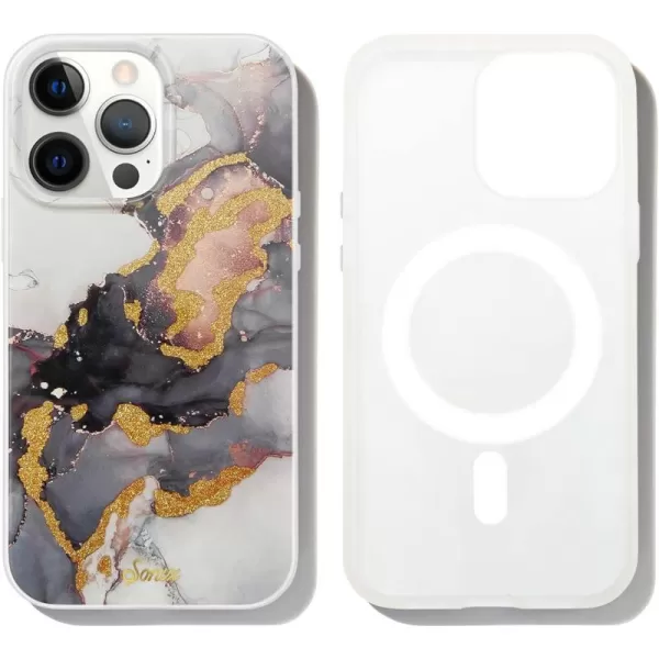 Sonix x Barbie Case for iPhone 13 Pro  Compatible with MagSafe  10ft Drop Tested  Vintage BarbieMarble  Nebula