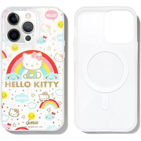 Sonix x Barbie Case for iPhone 13 Pro  Compatible with MagSafe  10ft Drop Tested  Vintage BarbieSanrio  Cosmic Hello Kitty