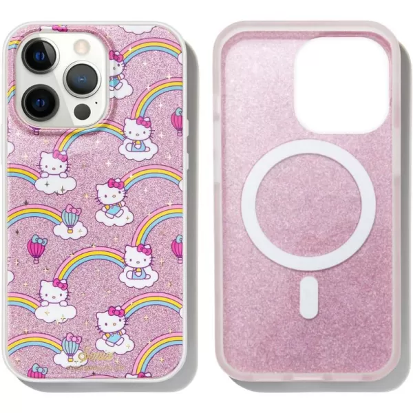 Sonix x Barbie Case for iPhone 13 Pro  Compatible with MagSafe  10ft Drop Tested  Vintage BarbieSanrio  Hello Kitty Rainbow