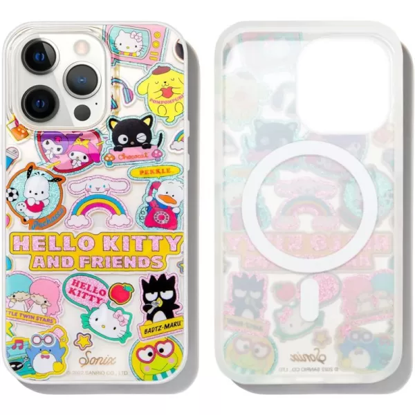 Sonix x Barbie Case for iPhone 13 Pro  Compatible with MagSafe  10ft Drop Tested  Vintage BarbieSanrio  Hello Kitty Sticker Party